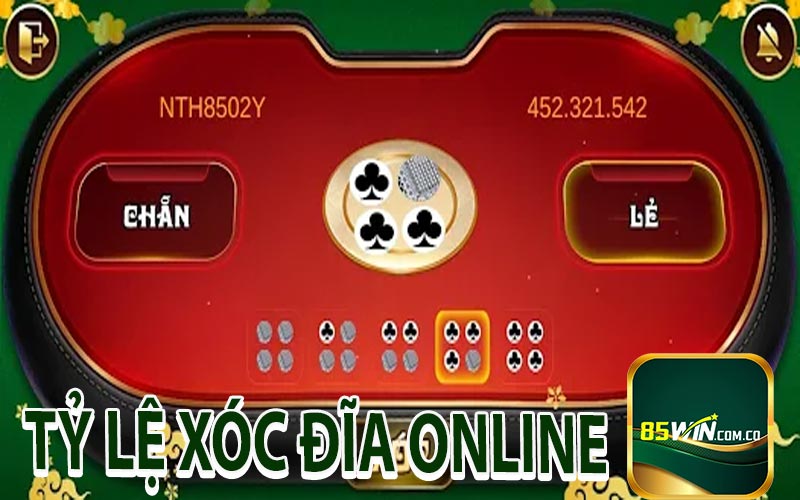 Tỷ lệ xóc đĩa online